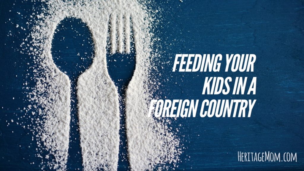 Feeding Young Kids in a Foreign Country