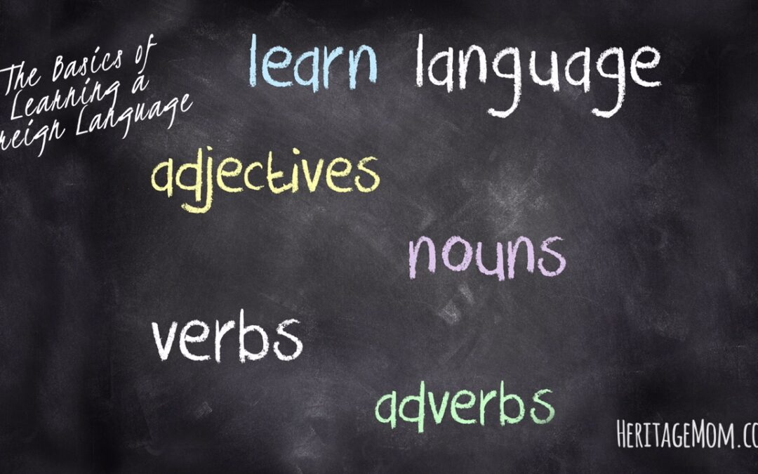 The Basics of Learning a Foreign Language