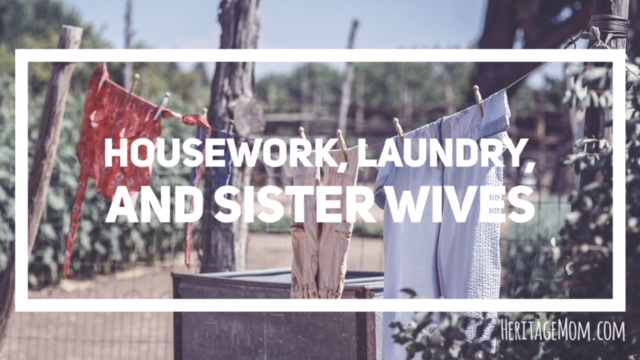Housework, Laundry, and Sister Wives
