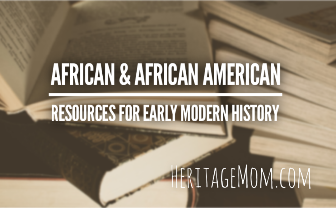 African & African American Resources for Early Modern History (800-1650 AD)