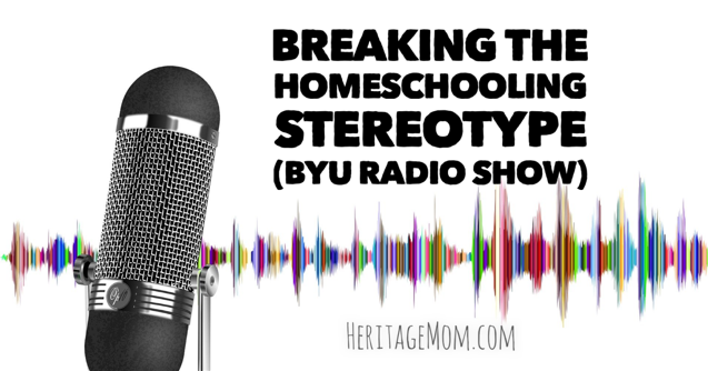 Breaking the Homeschooling Stereotype (BYU Radio Interview)