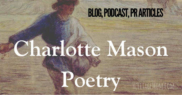 Charlotte Mason Poetry Series