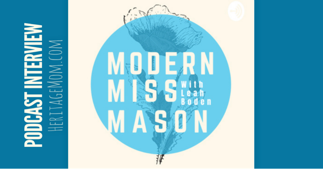 Modern Miss Mason Podcast: “Where Charlotte Mason Wears an Afro” Interview