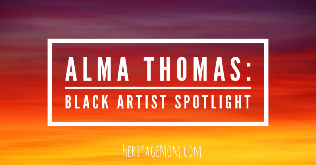 Alma Thomas Black Artist