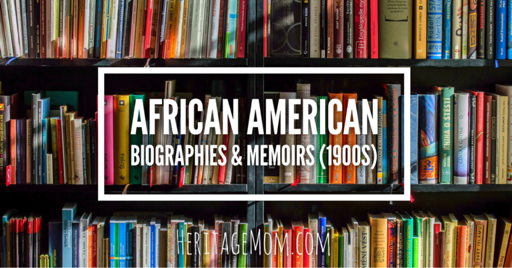African American Biographies and Memoirs 1900s