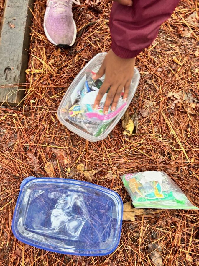 Finding a geocache