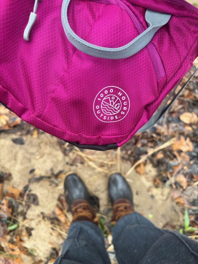 1000 hours outside bag