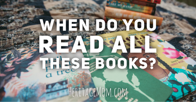 When Do You Read All These Books?